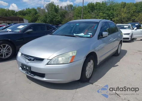 2003 Honda Accord 2.4 Lx from USA, damaged, VIN 3HGCM56303G709870